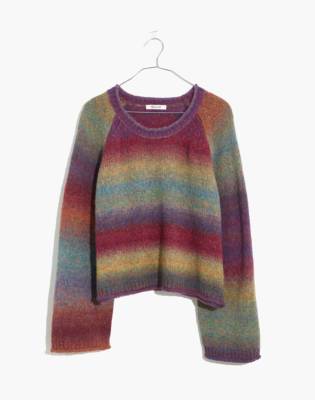 madewell rainbow sweater