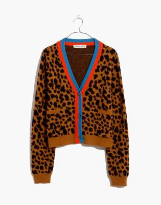 kule leopard cardigan