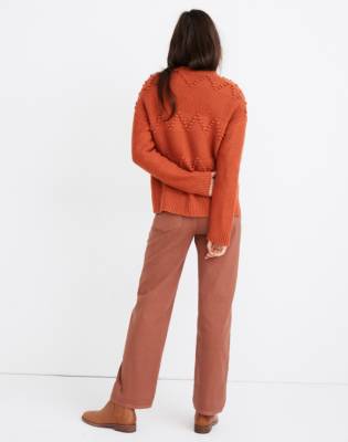 madewell mia bobble cardigan