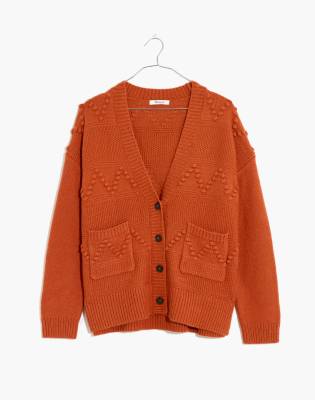 madewell surrey bobble cardigan