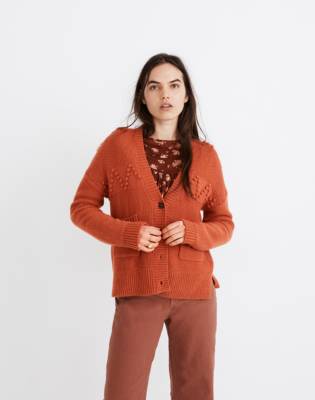 madewell wool cardigan