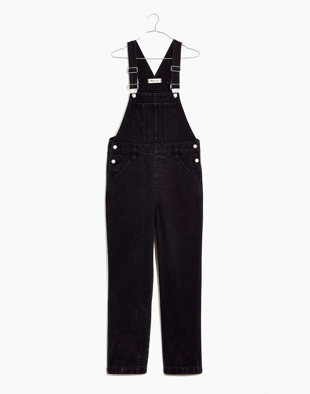 Women's Straight-Leg Overalls in Lunar Wash | Madewell