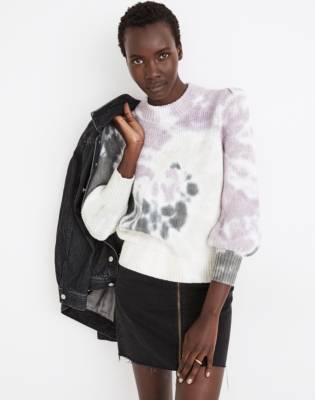 tie dye sweatshirt madewell