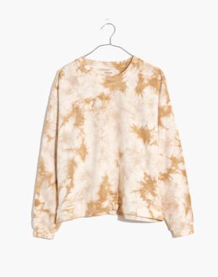 tie dye sweatshirt madewell