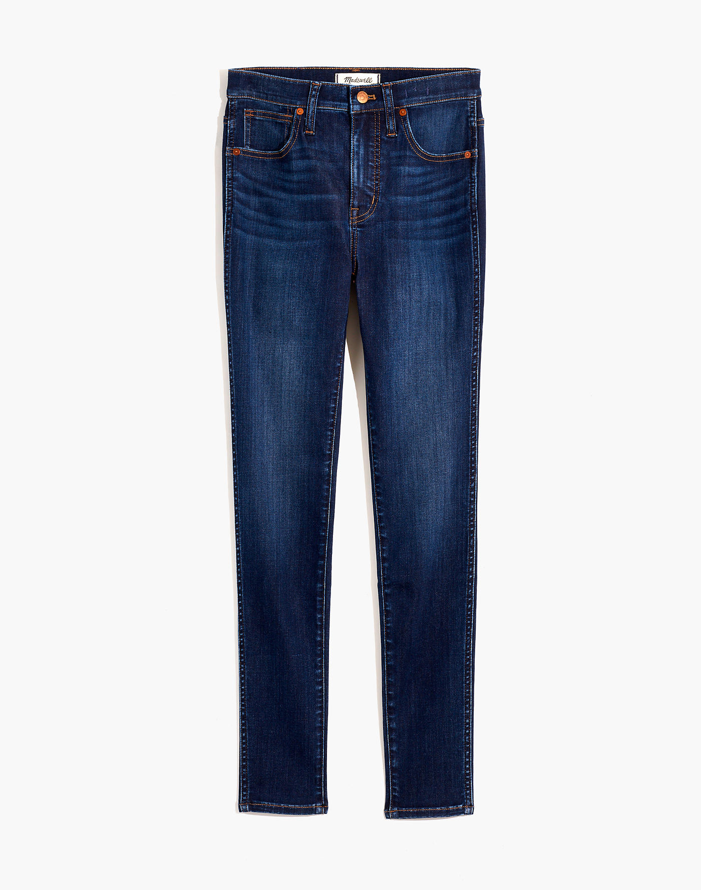 Madewell 10 High-Rise Skinny Jeans in Woodland Wash: TENCEL Denim Edition