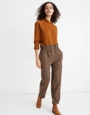 madewell tapered pants