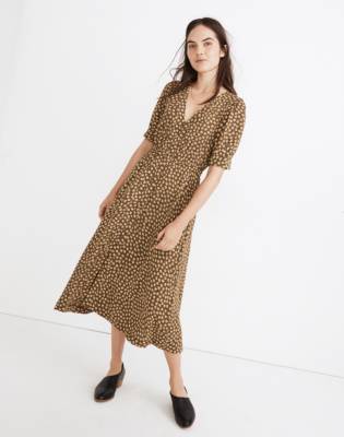 madewell green dress