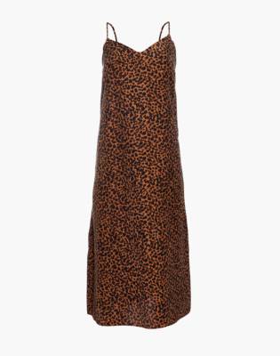 madewell leopard dress