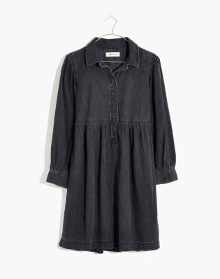 madewell denim babydoll dress