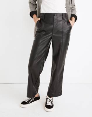 madewell leather pants