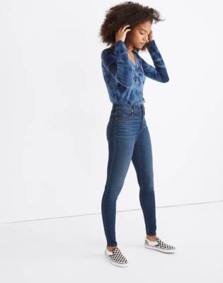 madewell 11 inch high rise skinny