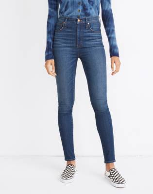 madewell 11 inch high rise skinny