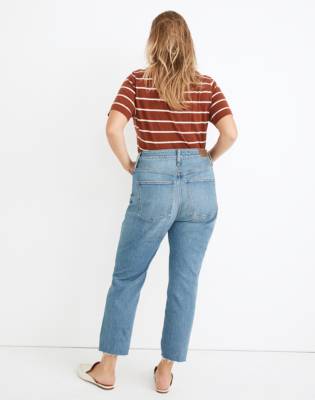 curvy madewell jeans