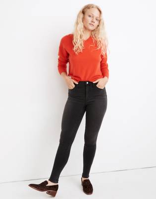 madewell curvy high rise skinny