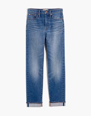 madewell classic straight jeans