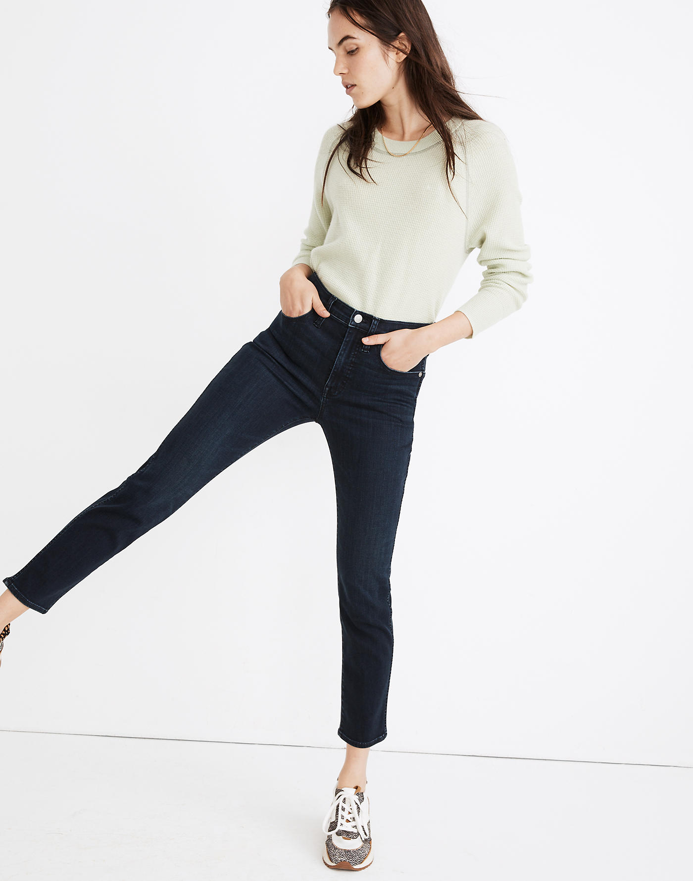 Madewell Stovepipe Jeans in Macintosh Wash: TENCEL Denim Edition