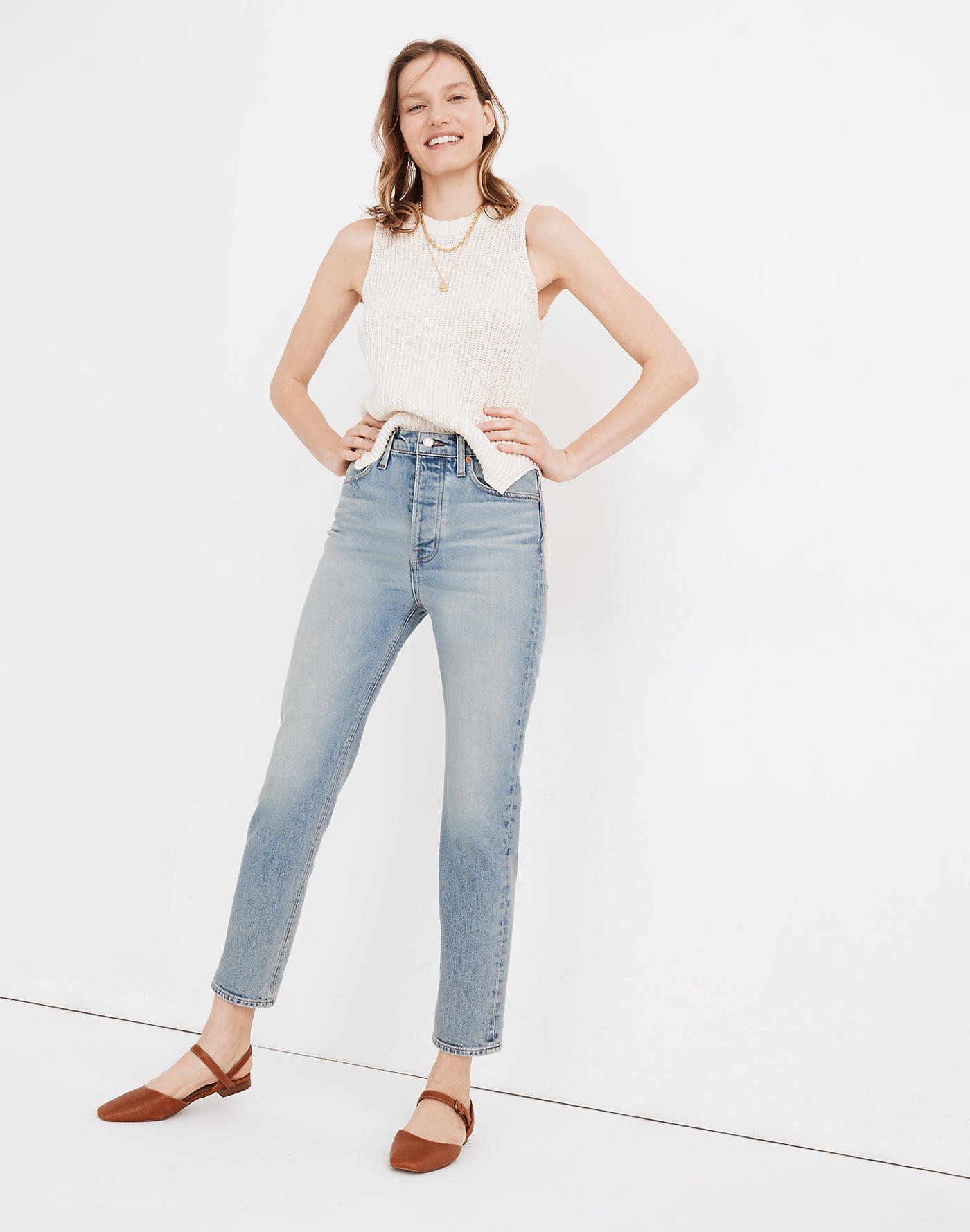 Madewell Rivet & Thread Perfect Vintage Jeans in Ryerson Wash