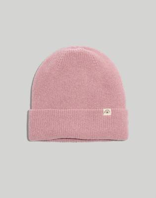 Mw (re)sourced Cuffed Beanie In Pale Thistle