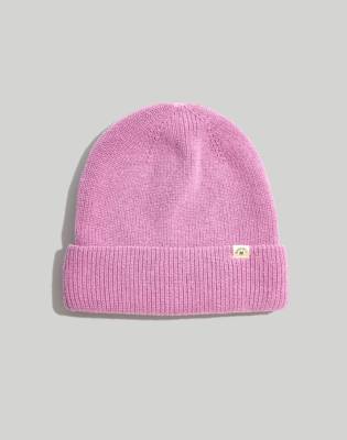 Mw (re)sourced Cuffed Beanie In Vibrant Lilac