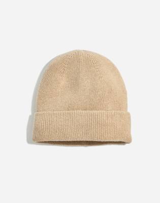 Mw (re)sourced Cuffed Beanie In Wet Sand