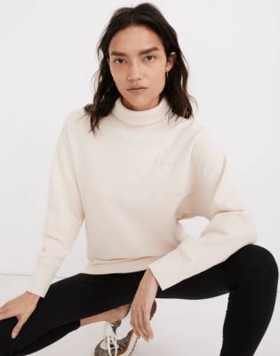 peach champion sweatshirt
