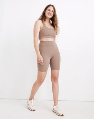 girlfriend collective high waist bike shorts