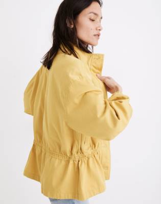 Highbury Military Jacket in kale image 2