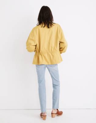 Highbury Military Jacket in kale image 3