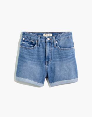 madewell curvy jean shorts