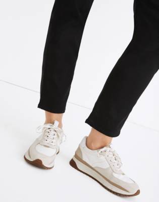 madewell white tennis shoes