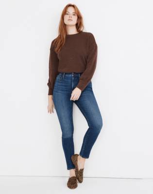 madewell curvy high rise skinny