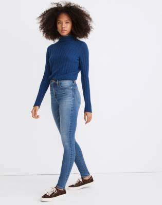 madewell 11 inch high rise skinny
