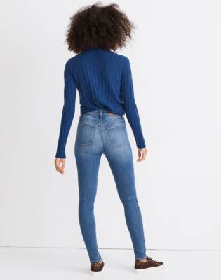 madewell 11 inch high rise skinny