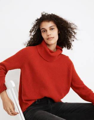 madewell red sweater