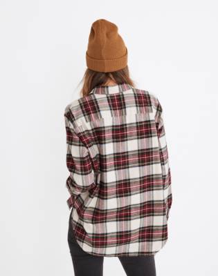 flannel shrunken ex-boyfriend shirt