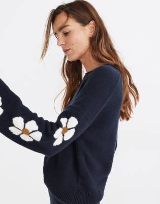 madewell flower sweatshirt Cinosural International School