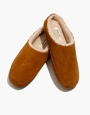 mens suede slippers