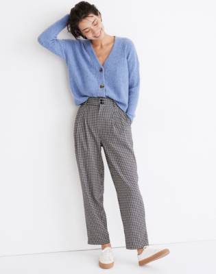 madewell grid pants