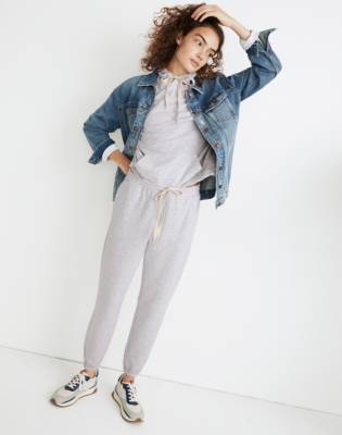 MWL Superbrushed Easygoing Sweatpants in icy hthr image 1
