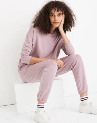 MWL Superbrushed Easygoing Sweatpants in smoky lilac image 2