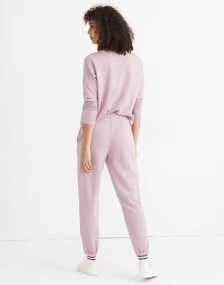 MWL Superbrushed Easygoing Sweatpants in smoky lilac image 3