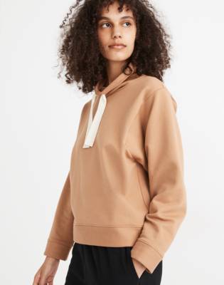 MWL Ribbed Funnelneck Sweatshirt in earthen clay image 2