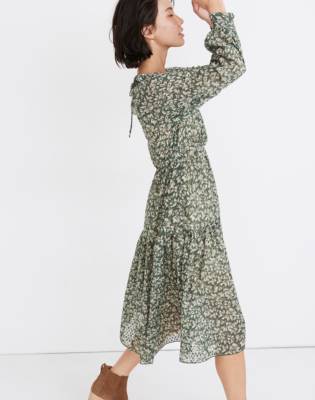 madewell green dress