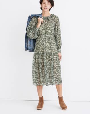madewell green dress
