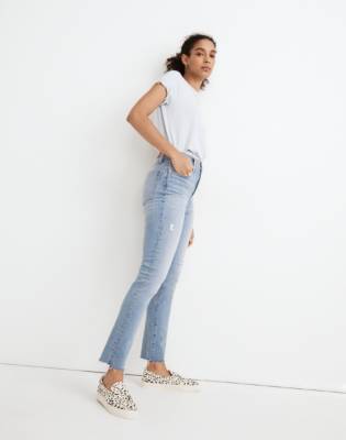 The Perfect Vintage Jean in Coffey Wash: Worn-In Edition in coffey wash image 2