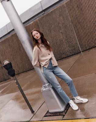 The Perfect Vintage Jean in Coffey Wash: Worn-In Edition in coffey wash image 5