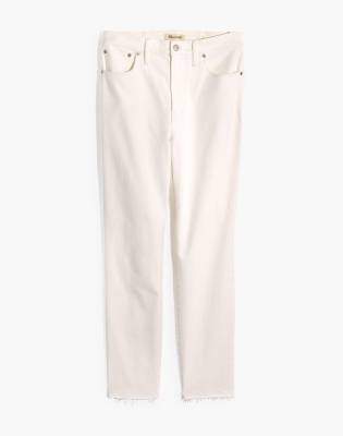 madewell perfect vintage jean white