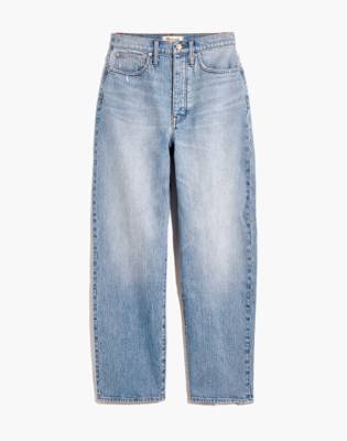 raw denim utility wide leg jeans