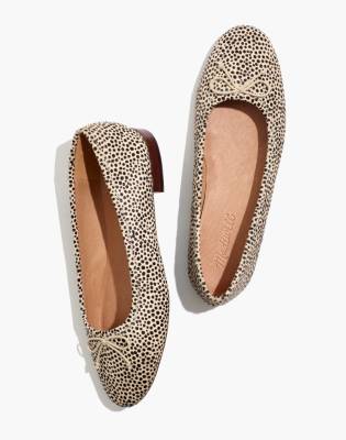 madewell cheetah flats