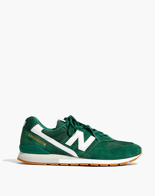 Accuser alias large New Balance® Leather 996 Sneakers in Forest Green